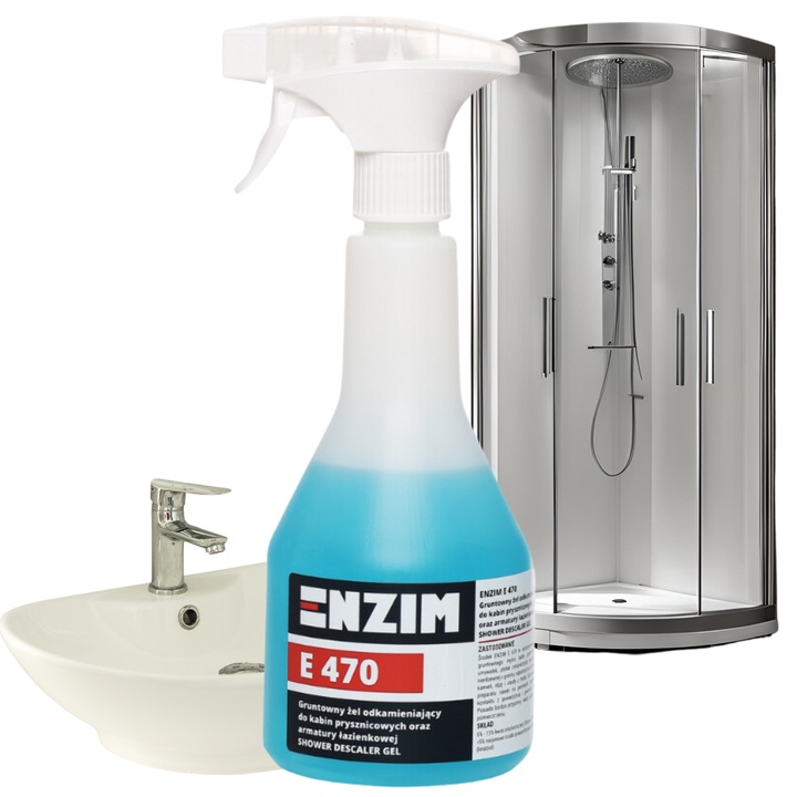 Enzim E 470 500ml - Żel do gruntownego mycia i odkamieniania