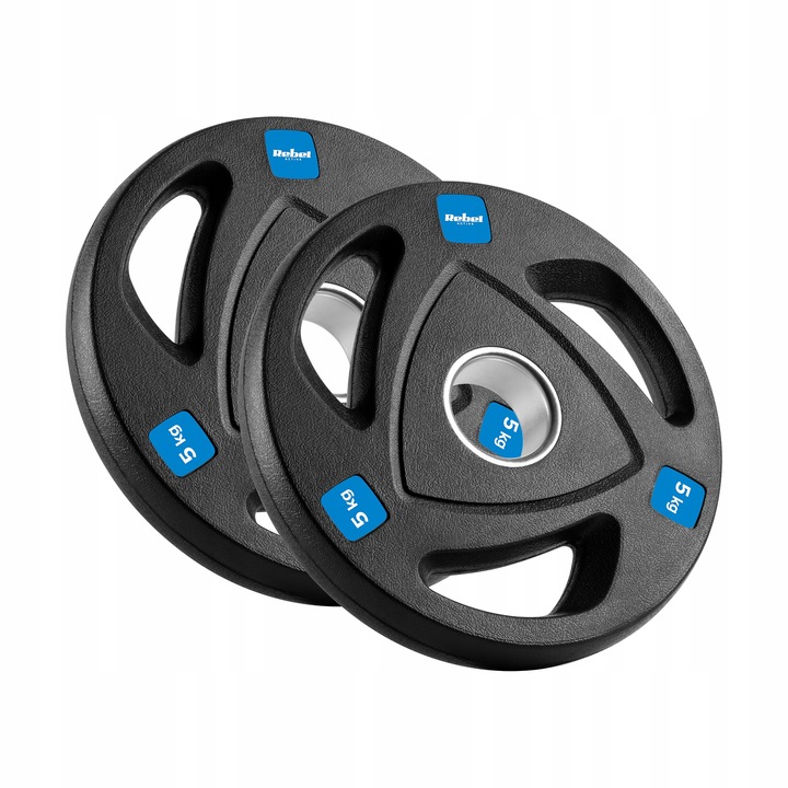 Obciążenie żeliwne olimpijskie zestaw 8x1,25 4x2,5 2x5kg 30kg 51mm Rebel