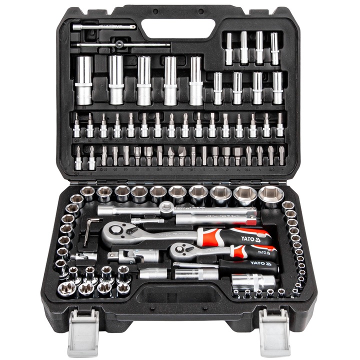 ZESTAW KLUCZY NASADOWYCH KLUCZE NASADOWE YATO 108