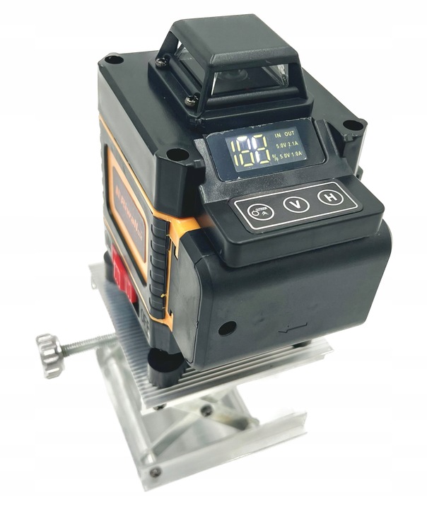 Laser krzyżowy Riwall RNP-01 16 Linii Pro +Zestaw akcesoriów 25 m