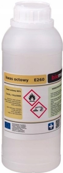 Kwas octowy 80% - 1L dla pszczelarzy