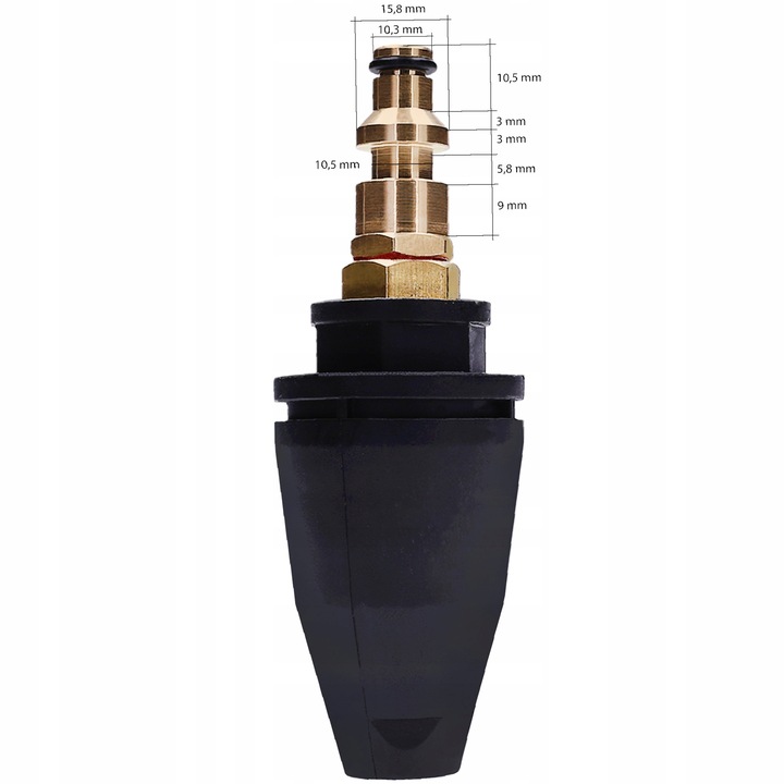 Dysza turbo lancy rotacyjna Sillar do myjki Parkside PHD 110 135 150 170