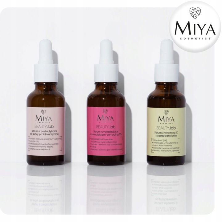 Serum Do Skóry Problematycznej Regeneruje z Prebiotykami 30 ml Miya