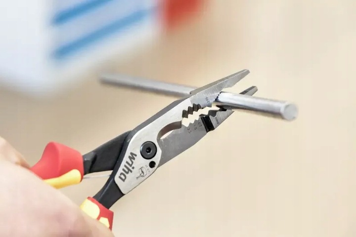 Wiha szczypce uniwersalne 8w1 izolowane 1000V dla elektryka 45705 +