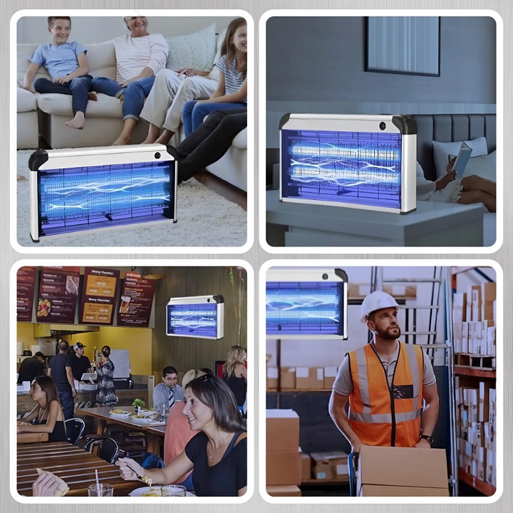 LAMPA OWADOBÓJCZA UV na komary muchy owady itp. DUŻA MOCNA BARDZO