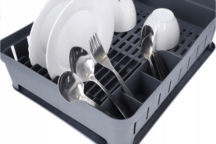 Suszarka do naczyń stojąca ociekacz z tacką