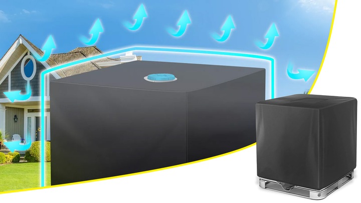 POKROWIEC OSŁONA PLANDEKA NA ZBIORNIK WODĘ MAUZER IBC 1000L OXFORD