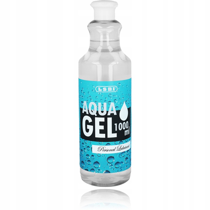 Aqua Gel 1000ml Wodny Żel Intymny Profesjonalny Lubrykant Dla Par I