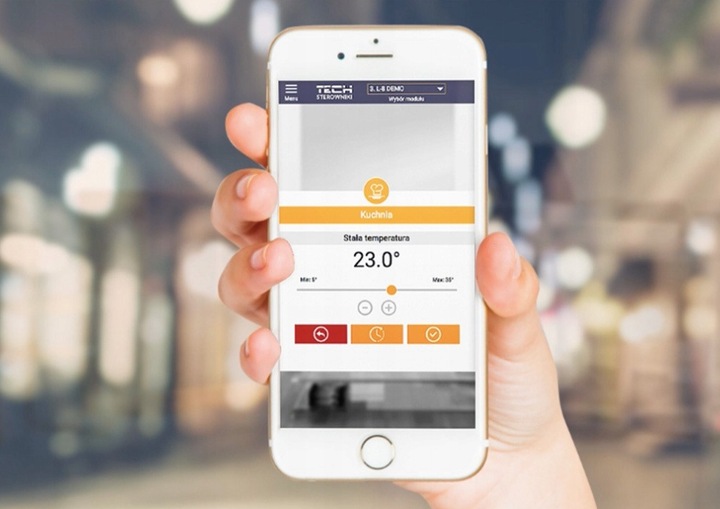 STEROWNIK REGULATOR LISTWA STERUJĄCA OGRZEWANIEM 4 SEKCJE STREFY L-4X WiFi