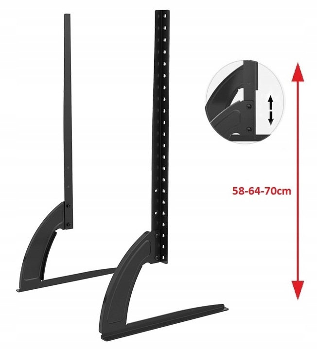 Stojak pod Telewizor Podstawa TV Nogi Stopa UNIWERSALNY 32-70 cali