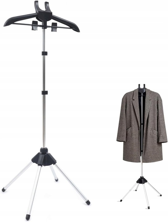 WIESZAK NA UBRANIA DUŻY STOJAK NA ŚCIERECZKI DO PRASOWANIA STOJAK 1