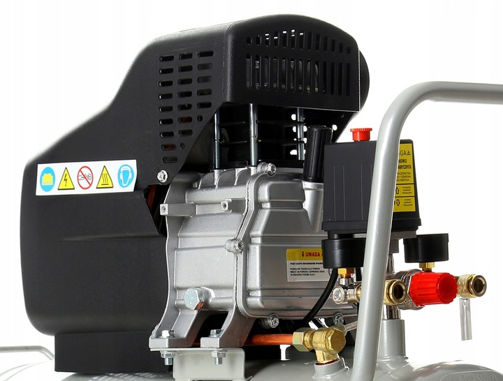 KOMPRESOR OLEJOWY SPRĘŻARKA 50L GRATIS ZESTAW 18w1
