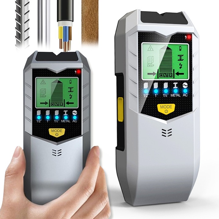 WYKRYWACZ DETEKTOR PRZEWODÓW KABLI METALI W ŚCIANIE DREWNA METALU