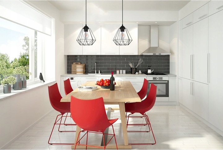 LAMPA SUFITOWA WISZĄCA W STYLU LOFT E27