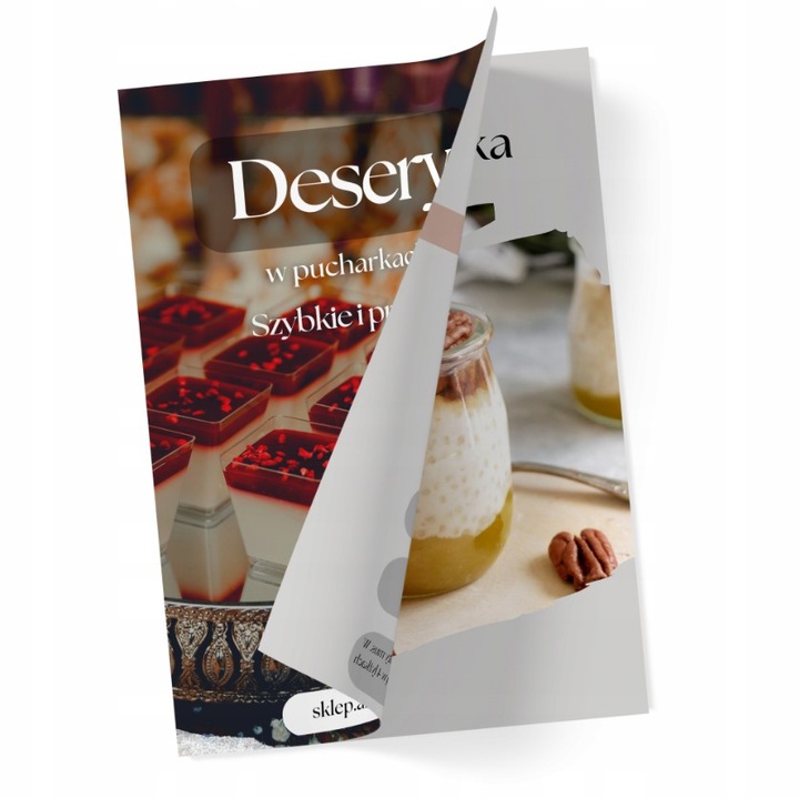 PUCHARKI DESEROWE PUCHAREK NA DESER PRZEKĄSKI 120ml 50 sztuk +