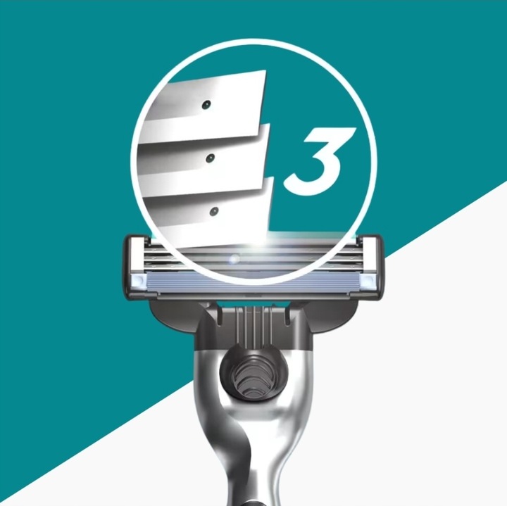 Gillette Mach3 Wkłady Ostrza Wymienne ( 8 sztuk )