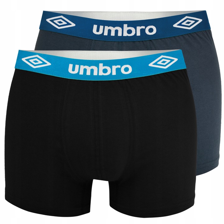 UMBRO Bokserki Męskie Zestaw 6 Sztuk MIX Kolorów Bawełna Rozmiar L
