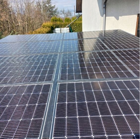 CARPORT WIATA USZCZELKA FOTOWOLTAIKA 10M B-845 DO PANELI PV PROFIL