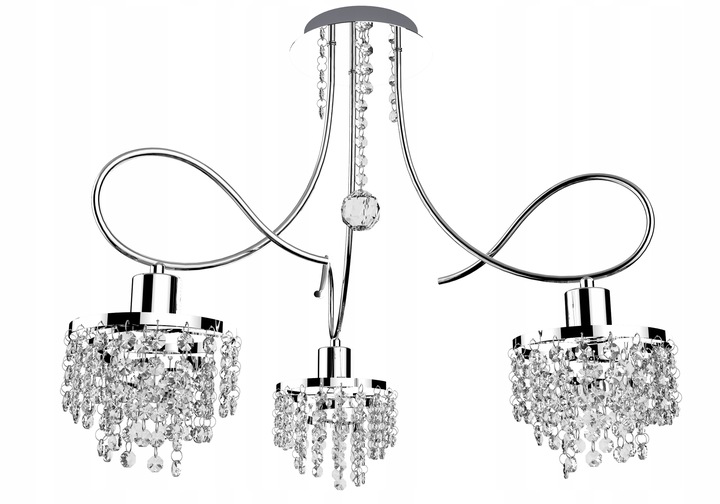 Lampa Wisząca Nowoczesna Żyrandol KryształKI