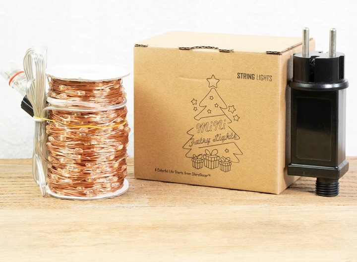 Lampki druciki mikro 500LED 50 METRÓW + pilot