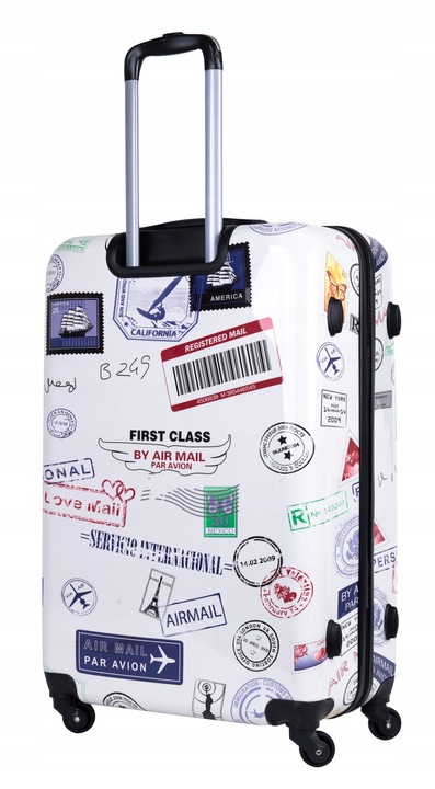 WALIZKA DUZA PODRÓŻNA KÓŁKA BAGIA 15 WZORÓW XXL