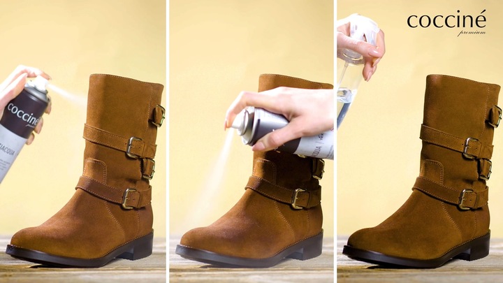 COCCINE ZESTAW DO CZYSZCZENIA ZAMSZU I NUBUKU 3W1