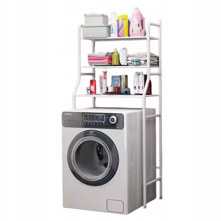 Półka nad toaletę pralkę wc stojak do łazienki szafka łazienkowa