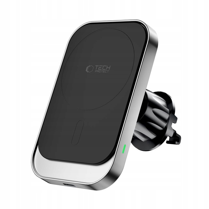 UCHWYT SAMOCHODOWY ŁADOWARKA INDUKCYJNA DO MAGSAFE DO IPHONE 12 13 14 15 16