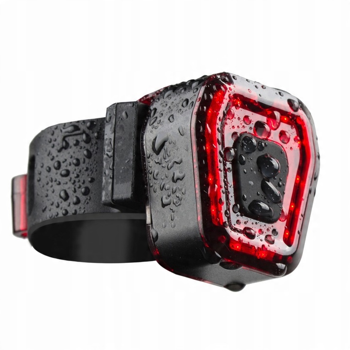 LAMPKA ROWEROWA TYLNA LED NA ROWER ŚWIATŁO CZERWONE MOCNE TYŁ AKU USB VAYOX