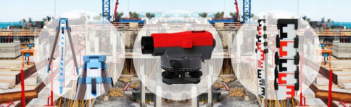 Łata laserowa niwelacyjna 2,4m do niwelatora laserowego odbiornika detektor