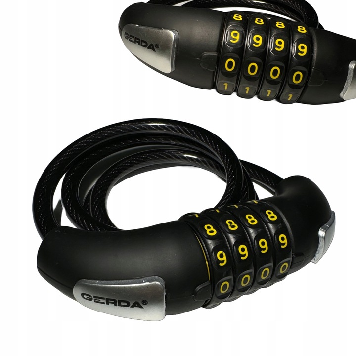 Zapięcie rowerowe GERDA KOMBO FLEX 1000/8C