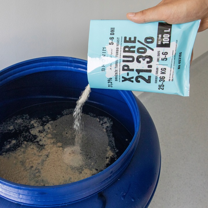 Drożdże gorzelnicze Turbo X-Pure 21,3% 100L