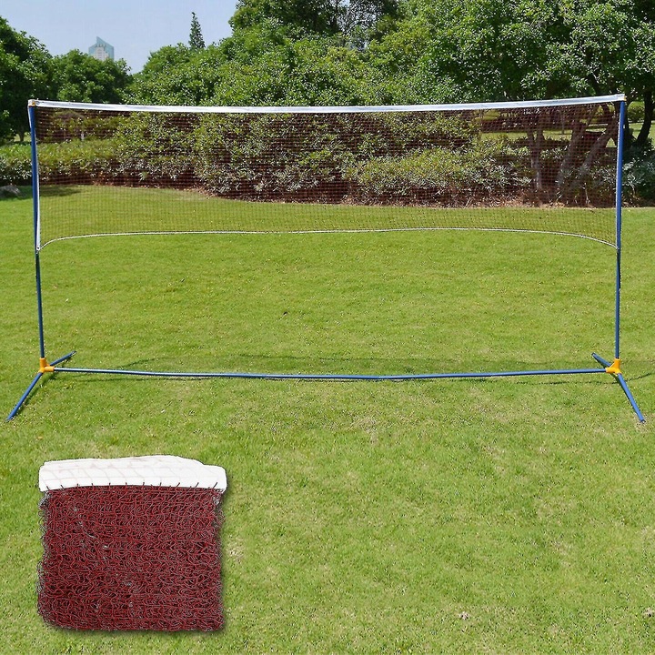 Siatka do gry w badmintona 6m długa mocna profesjonalnych amatorskich meczy