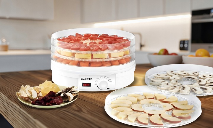 SUSZARKA DO GRZYBÓW OWOCÓW WARZYW ZIÓŁ SPOŻYWCZA MOCNA 500W DUŻA XXL 6