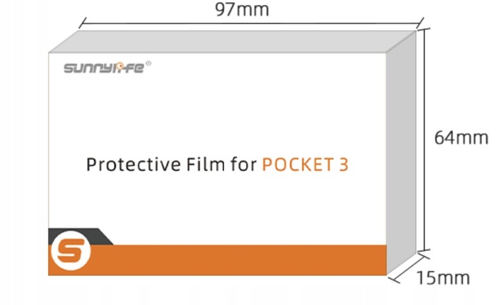 Szkło Hartowane 9H Na Obiektyw i Ekran do DJI OSMO POCKET 3 - 4 szt.