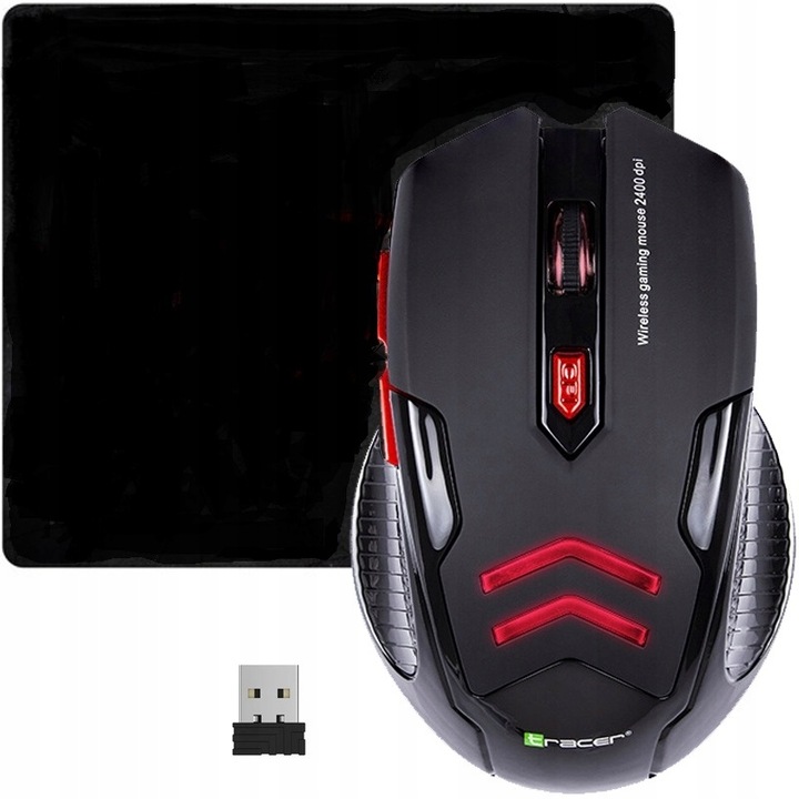 Mysz bezprzewodowa Gamezone Airman RF NANO Gaming + podkładka