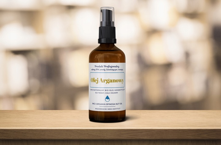 Olej olejek ARGANOWY 100 ml naturalny do twarzy