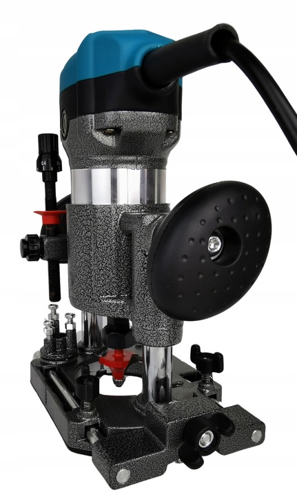 FREZARKA GÓRNOWRZECIONOWA DO DREWNA Z ZESTAWEM FREZÓW