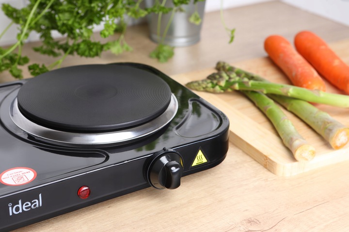 KUCHENKA ELEKTRYCZNA DWUPALNIKOWA PŁYTA GRZEWCZA NA PRĄD PRZENOŚNA