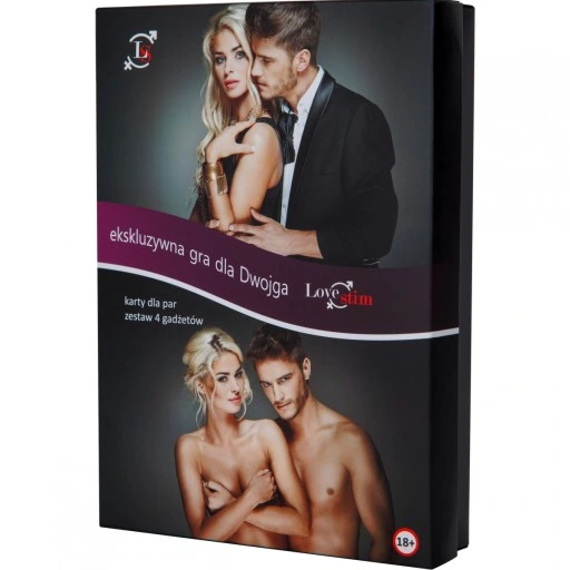 LOVESTIM NOWOCZESNA EKSKLUZYWNA GRA Z GADŻETAMI DL