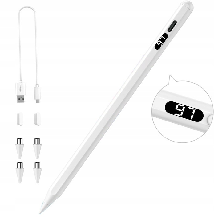 MAGNETYCZNY RYSK APPLE OŁÓWEK RYSK DOTYKOWY IPAD/IPHONE/ANDROID/IOS