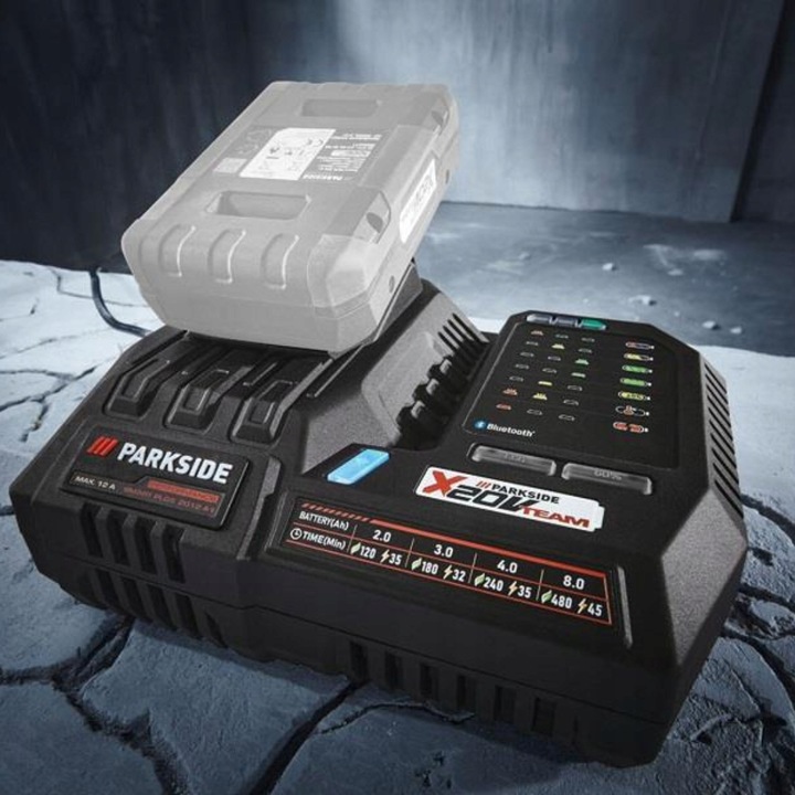 PARKSIDE PERFORMANCE Ładowarka akumulatorowa Smart 300W 12A 20V PLGS 2012