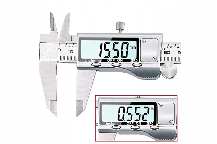 SUWMIARKA ELEKTRONICZNA CYFROWA POMIAROWA LCD 150