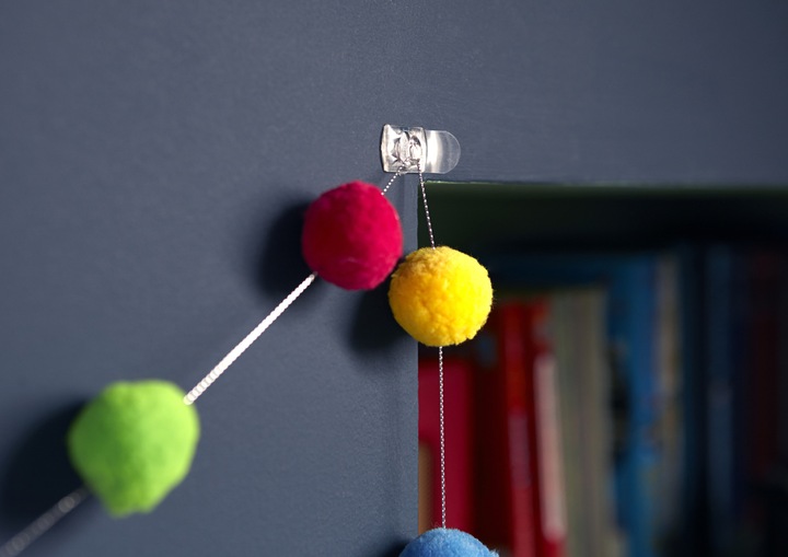 Command przezroczyste haczyki do wieszania ozdób 40 szt + 48 mini