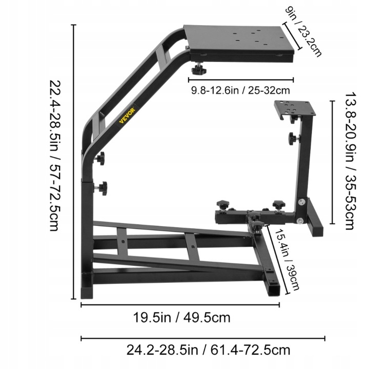 UNIWERSALNY STOJAK DO KIEROWNICY GAMINGOWEJ Thrustmaster LOGITECH PS4