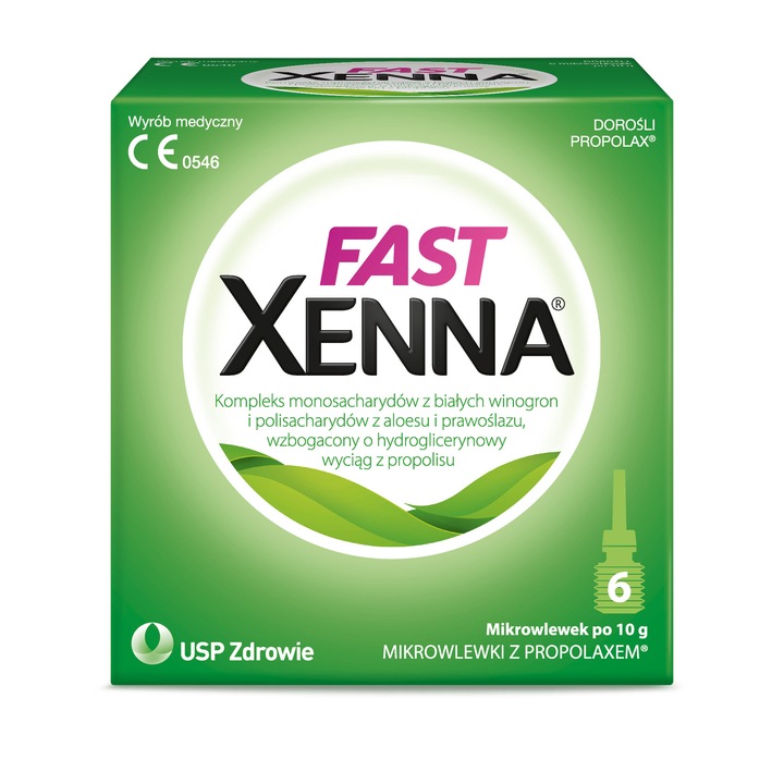 XENNA FAST Mikrowlewki doodbytnicze 6 x 10 g