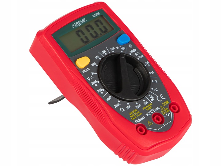 PROFESJONALNY MULTIMETR MIERNIK PRĄDU NAPIĘCIA ELEKTRYCZNY UNIWERSALNY