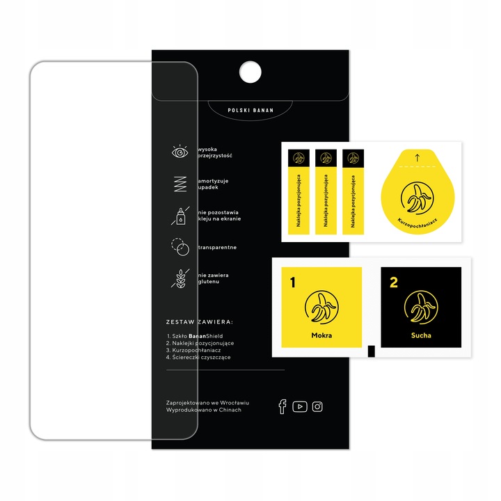 Szkło hartowane 9H BananShield do Xiaomi POCO X3 NFC / X3 Pro