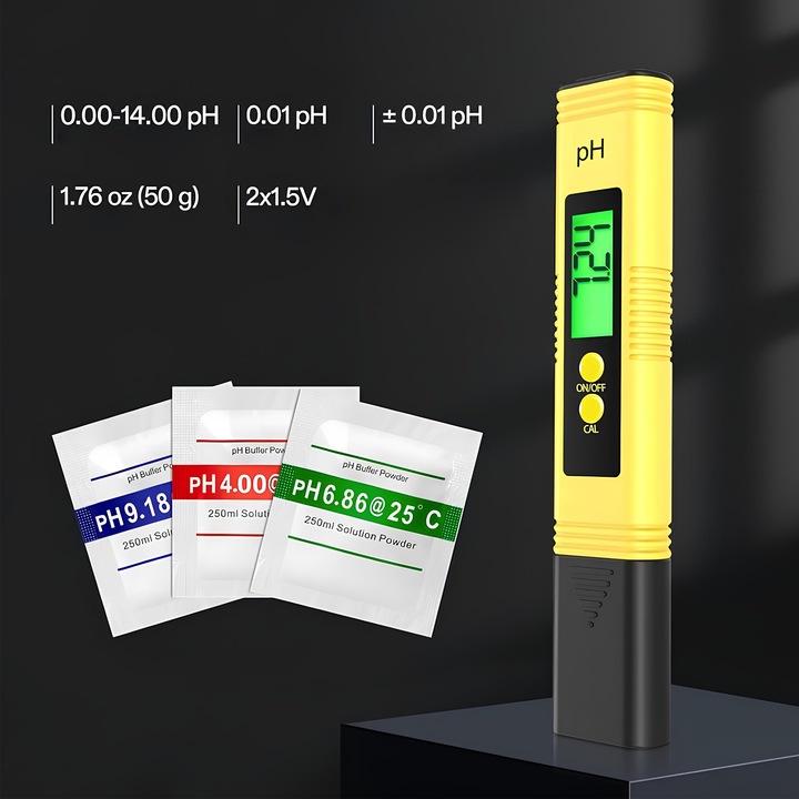 MIERNIK PH TESTER TWARDOŚCI WODY JAKOŚCI TDS EC FUNKCJA ATC TEMPERATURY