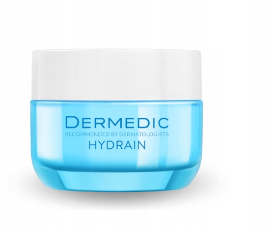 2x Krem Nawilżający Dermedic Hydrain 3 Dzień i Noc 50ml Zestaw Skóra Sucha